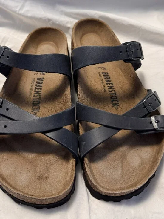 Birkenstock Franca Sandal – Strappy Cork Footbed | Size 40 (US 9–9.5) - MF0315 - Picture 2 of 5